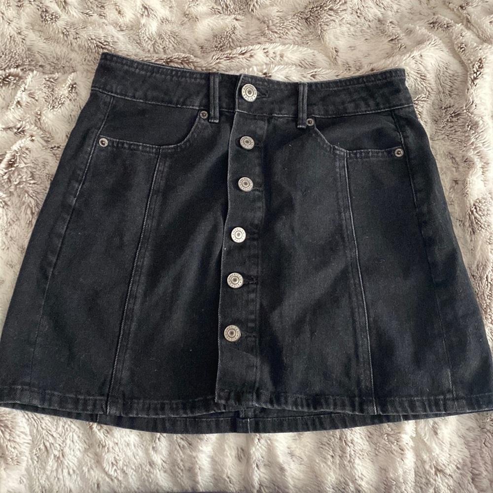 Black American eagle skirt